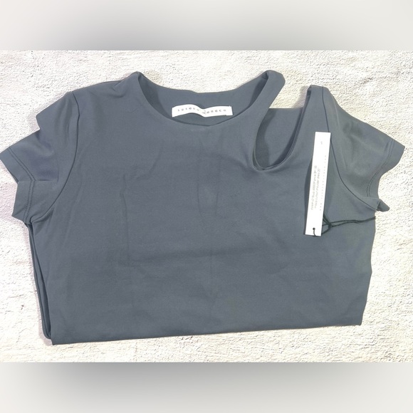 Susana Monaco Maya Cut Out Shoulder Dress 20" Size Small NWT - Picture 6 of 9